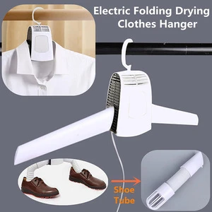 Portable Hanger Shoes Foldable Silently Heater Travel Laundry Electric Clothes Drying Rack