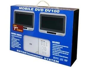 Portable In-car DVD With Dual Monitor