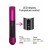Import Portable Mini wireless flat iron rechargeable cordless hair straightener travel from China