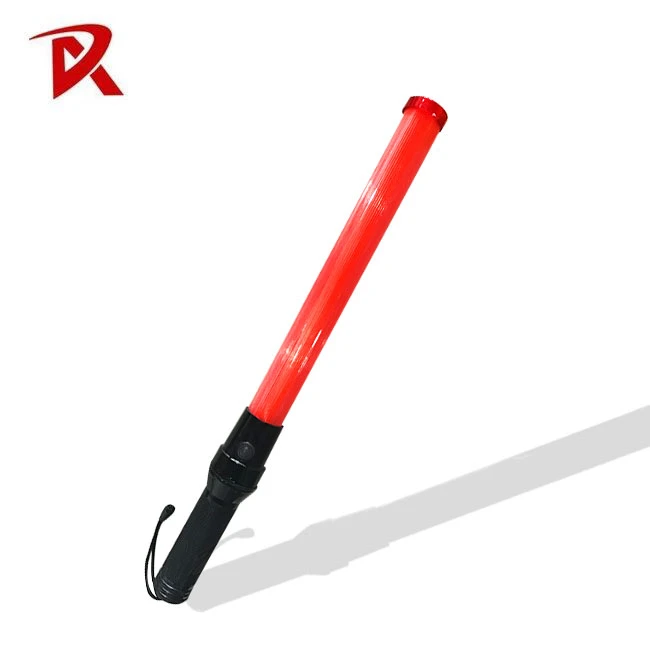 Portable Police Rechargeable Light Stick Red Green Traffic Baton