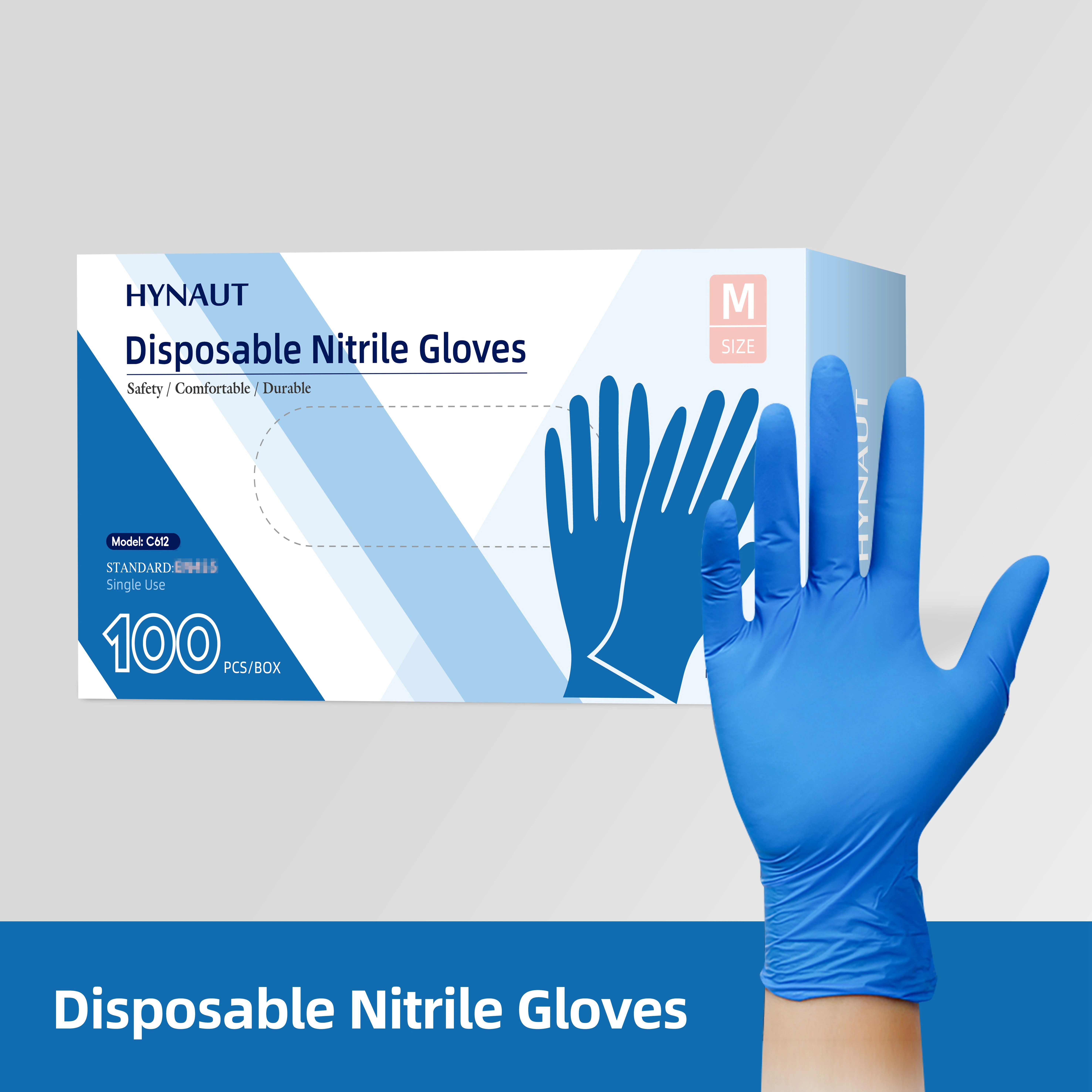 PPE supply wholesae cheap safety multi use examination nitrile glove