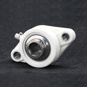 Precision high speed wear resistance SUCFL204 plastic housing and stainless steel bearing