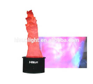pro stage effect lighting Silk Flame Machine /Standing fake Flame Light dmx fire machine