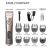 Import Professional cheap Barber Rechargeable Electric Hair Clipper Trimmer cordless hand hair clippers best hair from China
