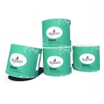 Professional factory cheap wholesale soft toilet paper rolls standard roll toilet tissue