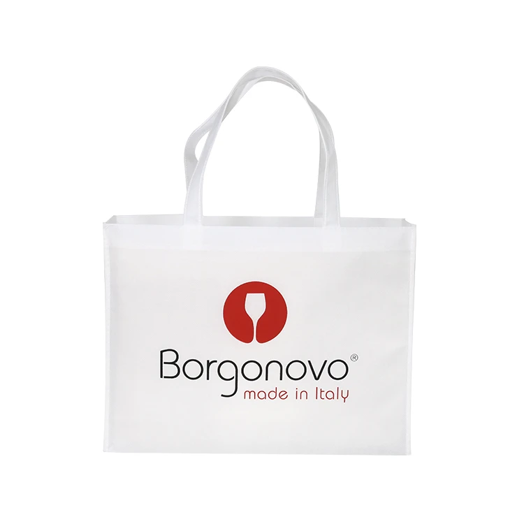 Promotion Biodegradable Non Woven Bag Recycled Fabric Bag WIth Logo For Clothes Supermarket Store