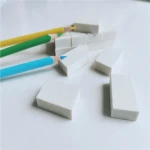 Promotional  school office wide use pencil eraser/rectangle white eraser free sample online shopping