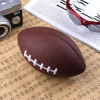 PU Rugby Ball Foam Brown Anti-Stress Rugby Soccer Squeeze Ball Toy Outdoor Training F9 American Football