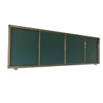 Push-pull blackboard for school opens