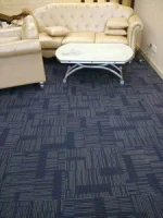 PVC Backing Carpet Tiles Delong Carpet, Nylon Fiber with PVC Backing Carpet Tiles
