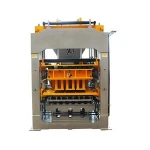 QT12-15 Fully automatic building construction material concrete block making machine price in India