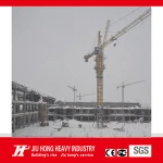 QTZ series fast assemble self erecting tower crane