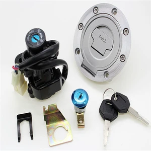 Quality super durable motorcycle ignition system aluminum alloy key sets for Yamaha