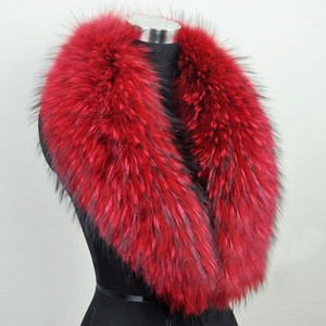 Buy Raccoon Dog Fur Hood Trim For Women Coat Parka Jacket Fur Collar