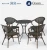 Import rattan outdoor restaurant furniture from China