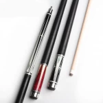 Reasonable price High quality AK series maple shaft center joint linen thread wrap technology decal Fury billiard pool cue stick