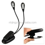 rechargeable night light Flexible clip for reading led book lamp