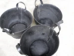 recycled tire bucket flexible rubber tub basket
