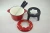 Import Red cast iron enamel coated cast iron fondue pot/cast iron cheese tools from China