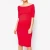 Import Red Knee Length Pretty Wholesale Maternity Clothing from China
