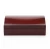 Import Red wooden jewelry box for displaying storage watch box with rings slots and grids from China