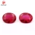 Import Redleaf Hot Sale loose Gemstone Precious Stones  7*10-10*14mm oval shape 5# ruby Corundum Gems from China