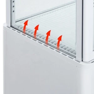 Refrigeration equipment glass door display refrigerator showcase