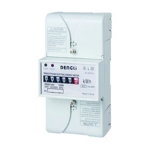 Remote For Electric Meter Stop Din Rail Single Phase Analog Energy Meter Electric Meter