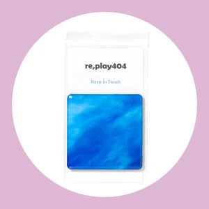 [replay404] Custom Fridge Magnets Blank Epoxy Clear Picture Logo Souvenir Promotional Gift Item (blue sky)