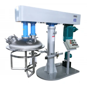 resin cosmetic gel laboratory mixing equipment color tinting manual hydraulic electric and pneumatic high speed disperser