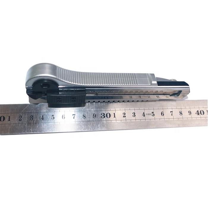 Retractabe Auto load Utility Slide Lock Knife Box Cutter Blade
