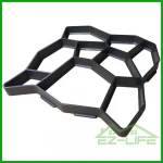 Reusable Concrete Path Maker, Stone Stepping Paver, Patio Lawn Garden Walkway Pavement Paving Moulds