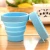 Import Reusable Foldable Cup Silicone Collapsible Sterilizer for Menstrual Cups from China