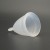 Import Reusable lady period silicone organic menstrual cup from China
