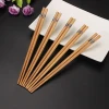 Reusable Sushi Bamboo Wooden Chopsticks with Fish