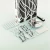 Roman Numerals Frameless Large Acrylic Mirror Surface 3D DIY Wall Clock Home Office School Wall Decor Clock Stickers