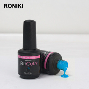 RONIKI Custom Soak Off Uv Gel Organic Colors Privatel Label Nail Gel Polish