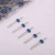 Import RTS 100Pcs/Bag For Sewing Machine Accessories 2mm Double Sewing Machine Needles from China