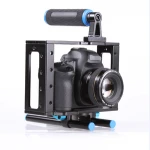 Rundour video camera cage rig grip support for 15mm rod rig Matte box Canon Nikon Camcorder DSLR NHL-ca15