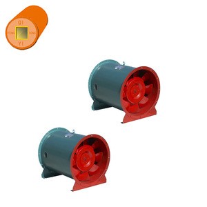 Safety and environmental protection fire smoke exhaust duct axial flow fan