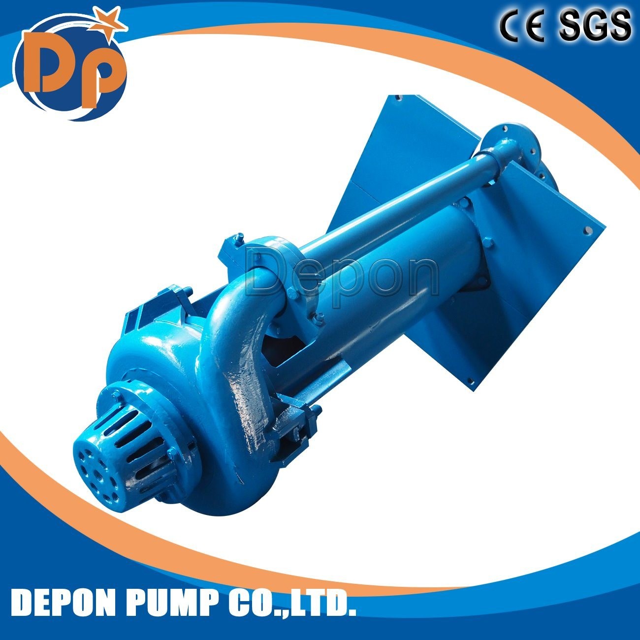 Sand Heavy Duty Industrial Centrifugal High Chrome Rubber Electric High Pressure 100RV Vertical Slurry Pump Long Service Time