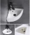 Import Sanitary ware new no hole bathroom sink ceramic wash basins lavabo art round bowl solid surface basin from China