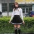 Import school uniform dress customized design for middle school students in Thailand Japan and South Korea in 2020 summer from China