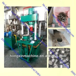 scrap metal powder presser metal ball press machine