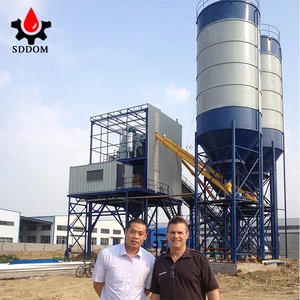SDDOM Brand CE ISO HZS 25 to 180 m3/h small mini  Wet Aggregate  mixer machine Concrete Batching Mixing Plant cost