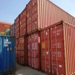 Second hand 20gp 40hq 40ft cheapest used shipping containers for sale