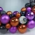 Import Senmasine party front door hanging decoration big wreaths 60cm Halloween baubles ball Wreath With metal Base from China