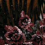 sequin embroidery cloth;3mm+3mm gold embroidery cloth;Polyester fiber;dress, home textile toys crafts use