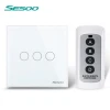 SESOO China wholesale products top level wall light smart wifi 3 gang switch