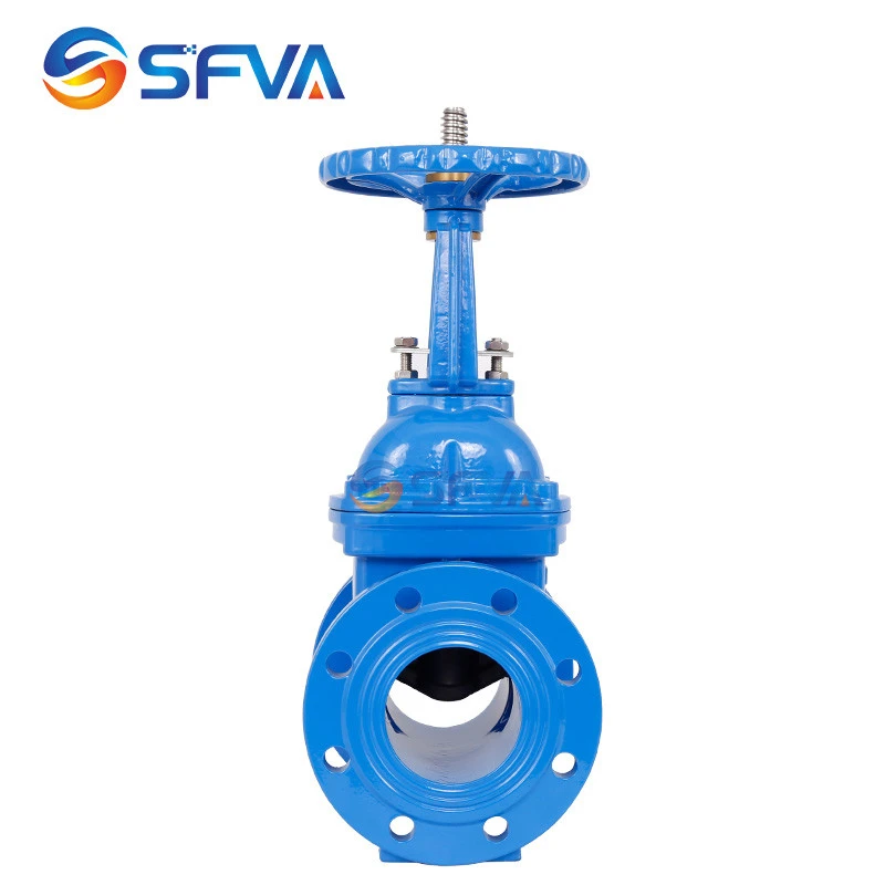 SFVA cast iron OS&amp;Y rising stem pn16 gate valve dn100 dn150 dn200